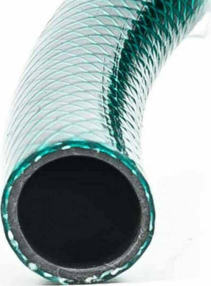 TUBO DA GIARDINO IN PVC 1/2 14MM 25MT POMPA ACQUA IRRIGAZIONE TERRAZZO - 5