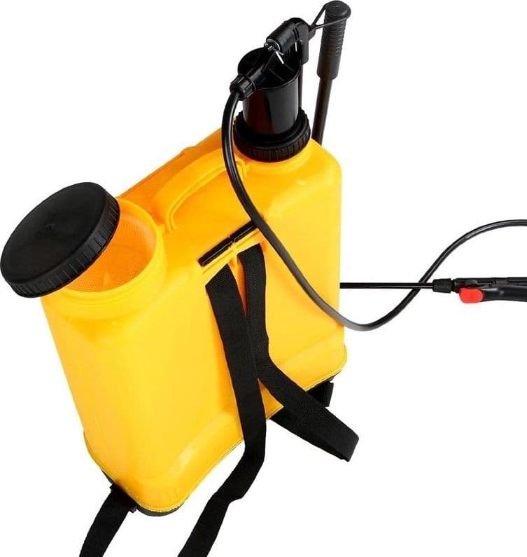 NEBULIZZATORE SPRUZZATORE ZAINO A SPALLA DA 16 LT IRRORATRICE MANUALE A POMPA - 3