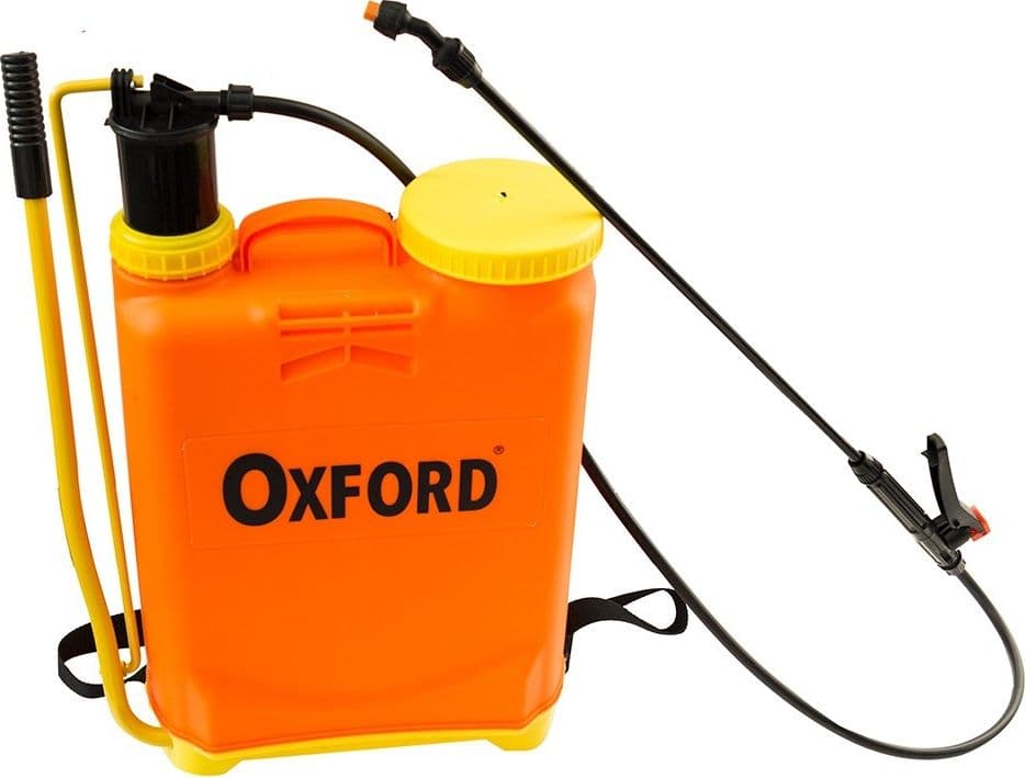 NEBULIZZATORE SPRUZZATORE ZAINO A SPALLA DA 16 LT IRRORATRICE MANUALE A POMPA - 6