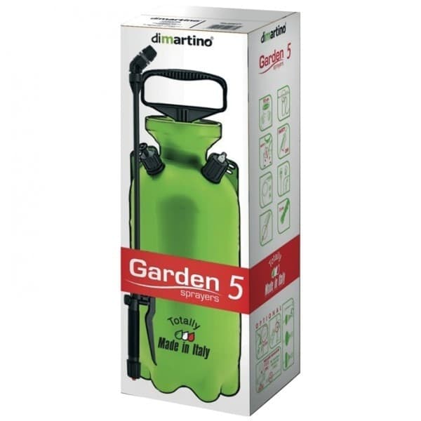 POMPA NEBULIZZATORE A MANO IRRIGAZIONE DI MARTINO GARDEN 5 GIARDINO PROFESSIONAL - 3