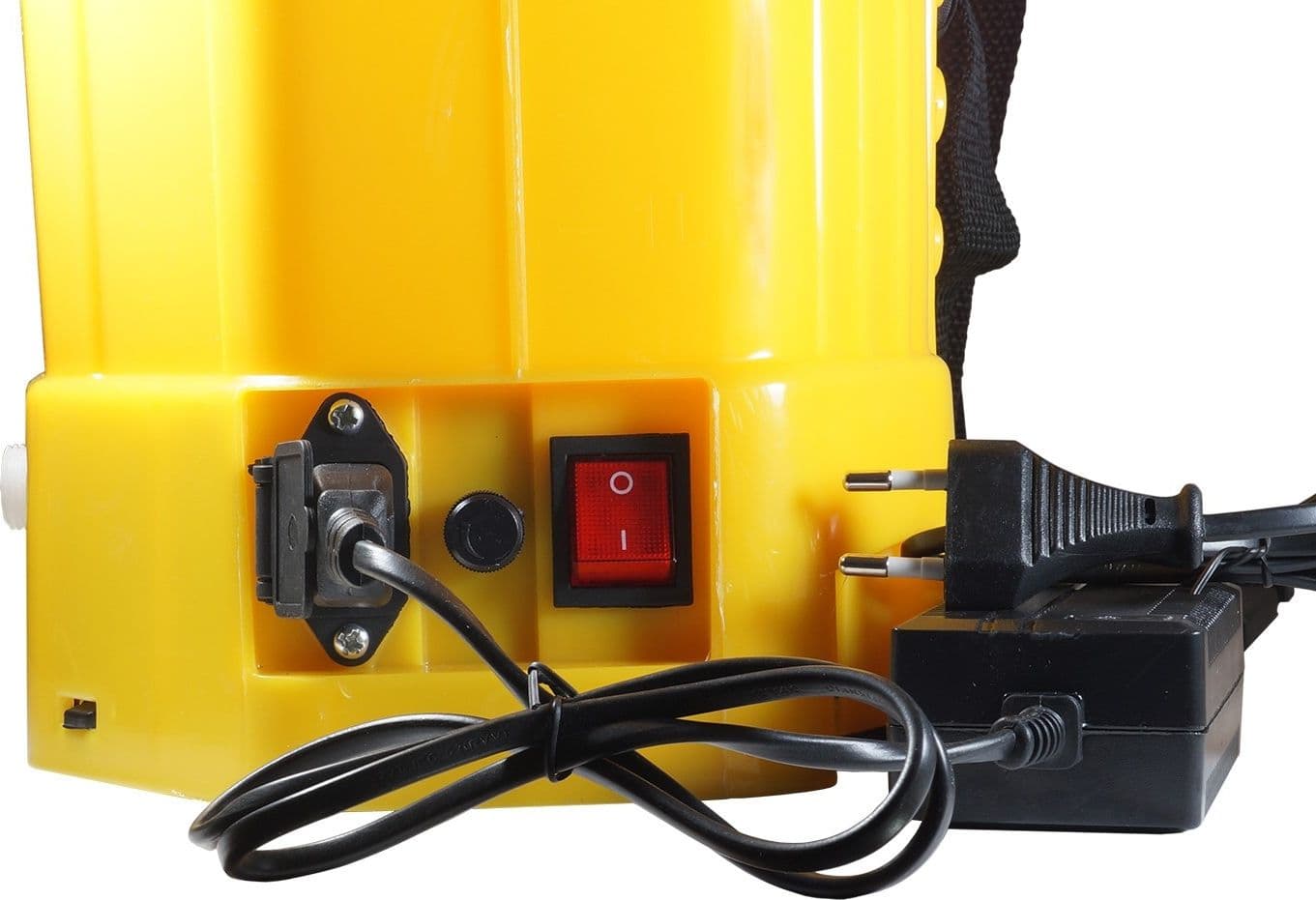 POMPA A SPALLA ELETTRICA MANUALE A BATTERIA NEBULIZZATORE SPRUZZINO 18 LT - 3