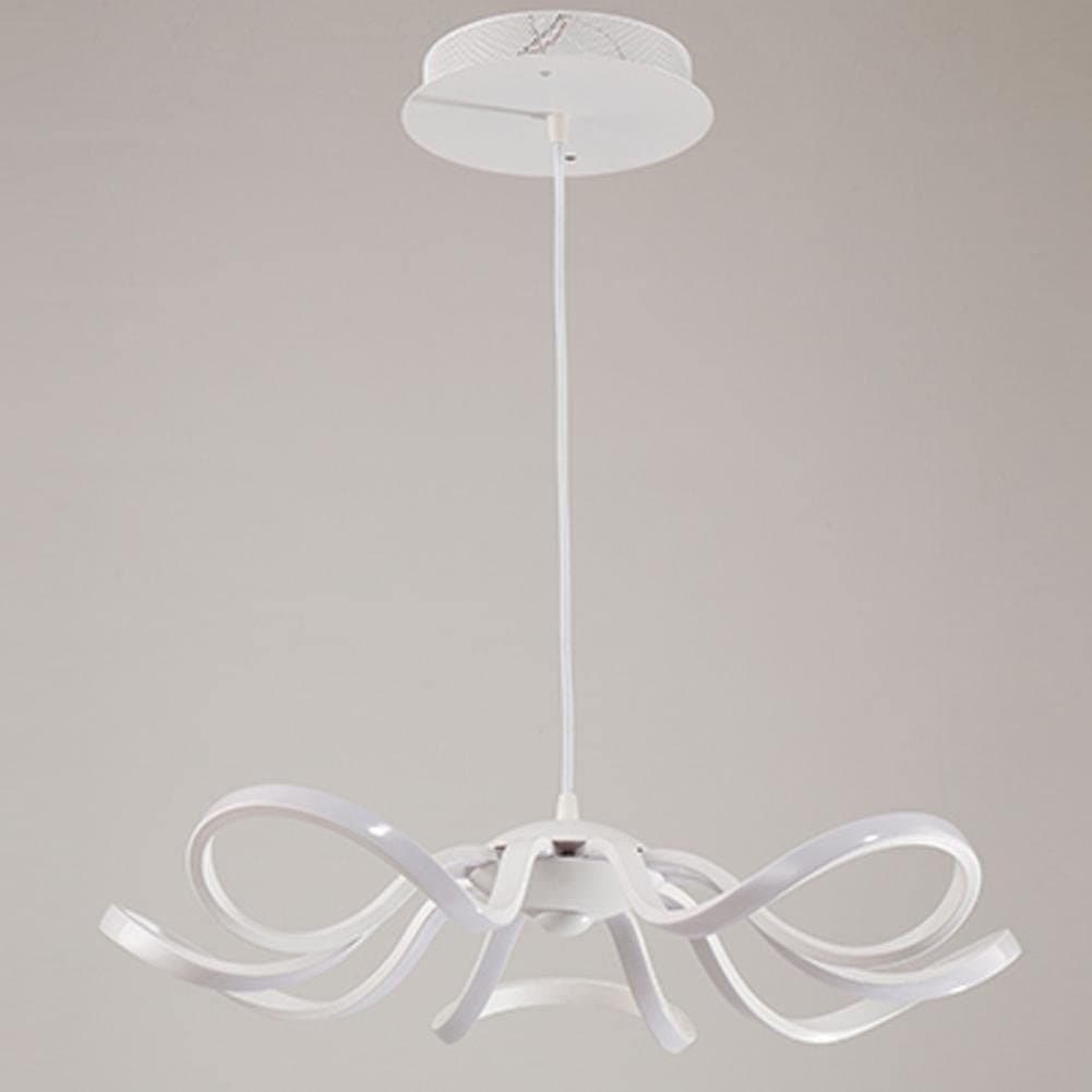 LAMPADARIO SOFFITTO LED 45W FIORE MODERNO LAMPADA LUCE FREDDA CALDA NATURALE B38 - 3