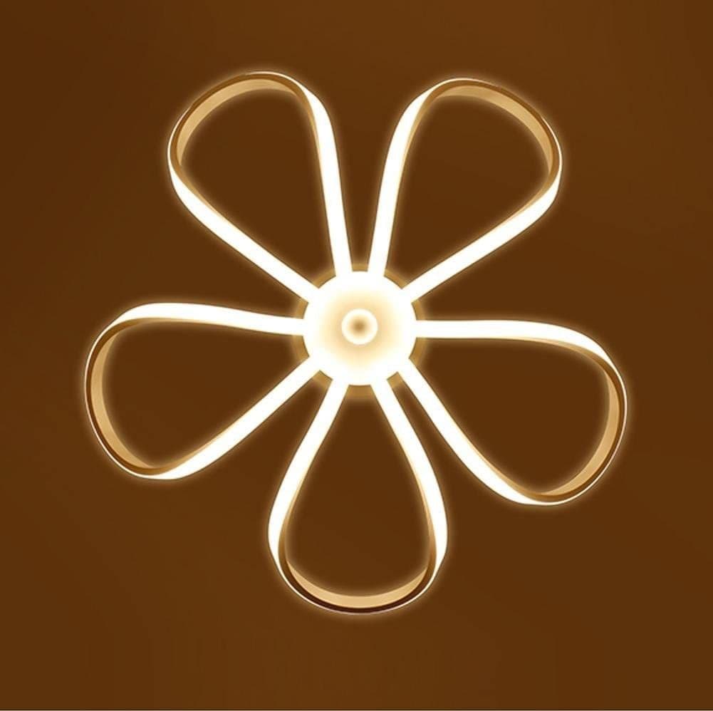 LAMPADARIO SOFFITTO LED 45W FIORE MODERNO LAMPADA LUCE FREDDA CALDA NATURALE B38 - 5