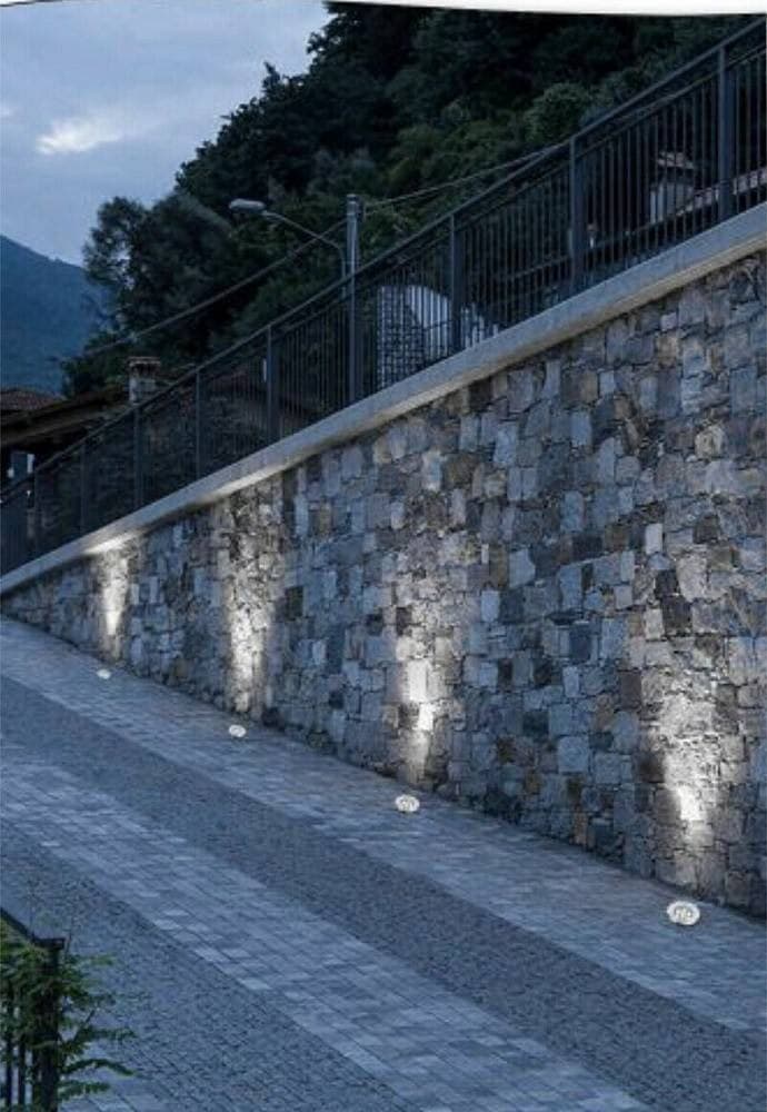 FARETTO INCASSO 12W CALPESTABILE SEGNAPASSO IP67 LUCE 6500K 3000K 4000K ES08-12 - 3