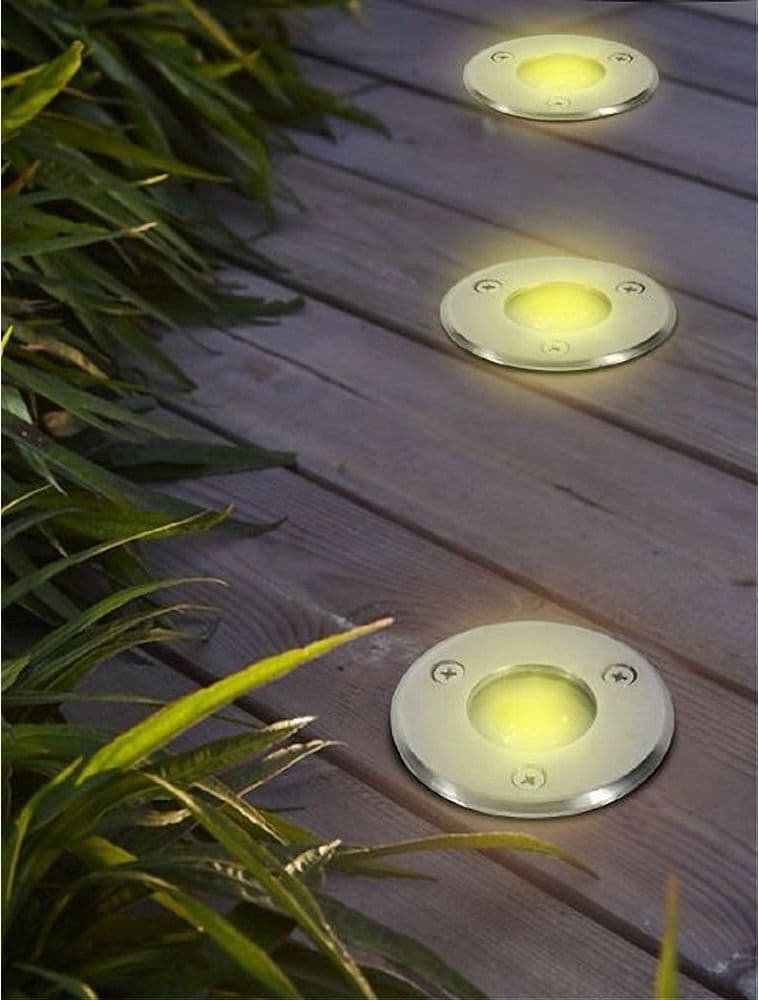 FARETTO LED INCASSO SEGNAPASSI CALPESTABILE 1,5 W LUCE 4000K 6500K 3000K ES07 - 5