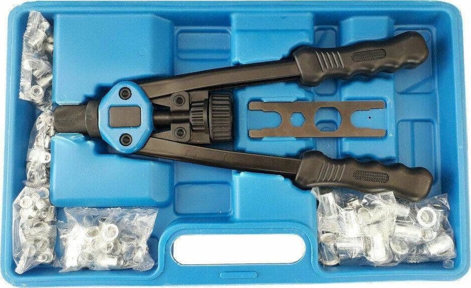 RIVETTATRICE PER INSERTI RIVETTI FILETTATI FILETTI M3 M4 M5 M6 M8 M10 M12 116PZ - 4