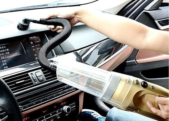 ASPIRATORE PER AUTO A SECCO ASPIRAPOLVERE PROFESSIONALE 12v VACUUM CLEANER - 8