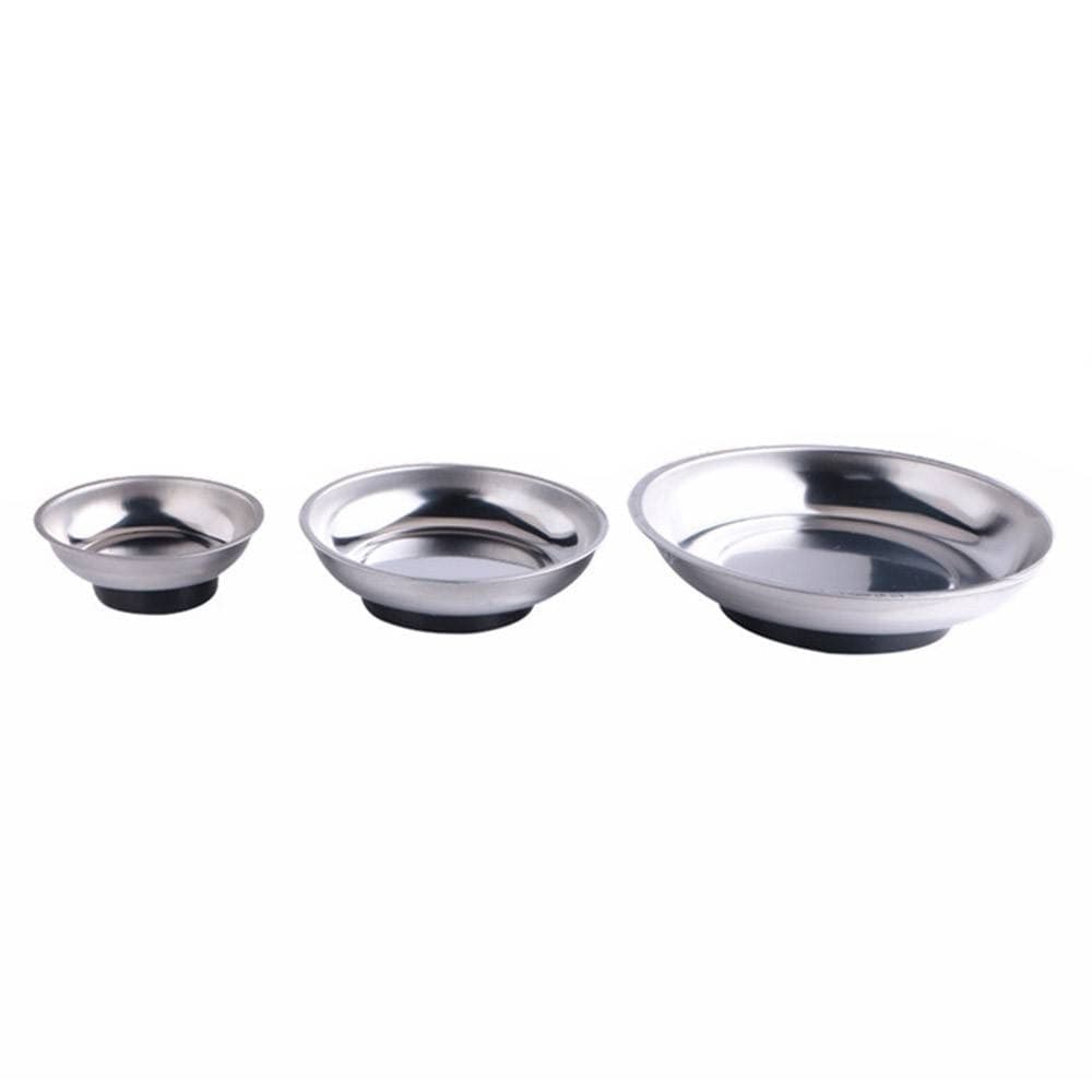 SET 3PZ VASSOIO VASCHETTA PIATTO MAGNETICO PORTA MINUTERIA VITI BULLONI 7/11/15 - 2