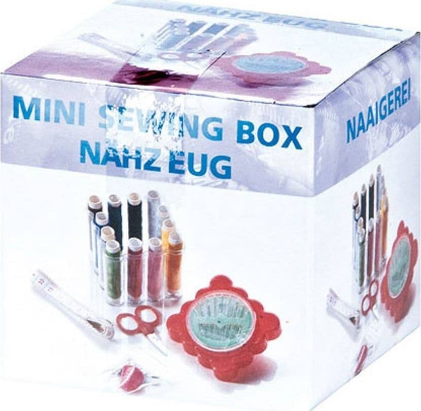 KIT PER CUCITO IN SCATOLA ALL IN ONE BOX COFANETTO PER CUCIRE CASA VIAGGIO - 3