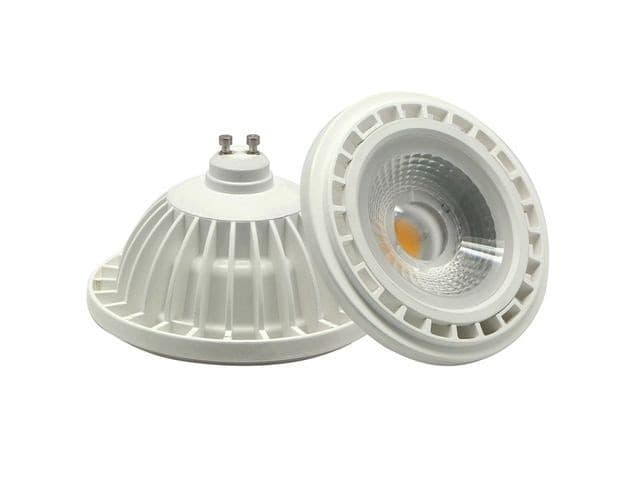 FARETTO LAMPADA A LED COB GU10 20W AR111 1800LUMEN LUCE CALDA FREDDA COLORE - 2
