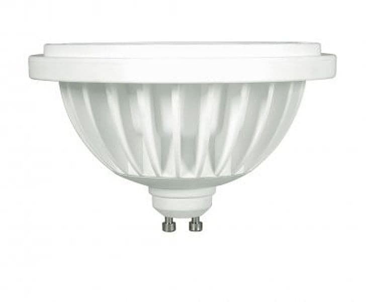 FARETTO LAMPADA A LED COB GU10 20W AR111 1800LUMEN LUCE CALDA FREDDA COLORE - 3