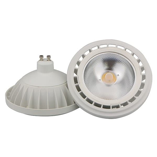 FARETTO LAMPADA A LED COB GU10 20W AR111 1800LUMEN LUCE CALDA FREDDA COLORE - 6