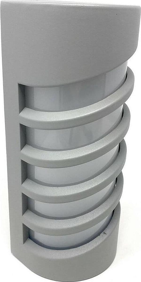 APPLIQUE LED A PARETE 12 W PER ESTERNO LUCE 3000K 6500K 4000K GRIGIO IP65 ES56 - 2