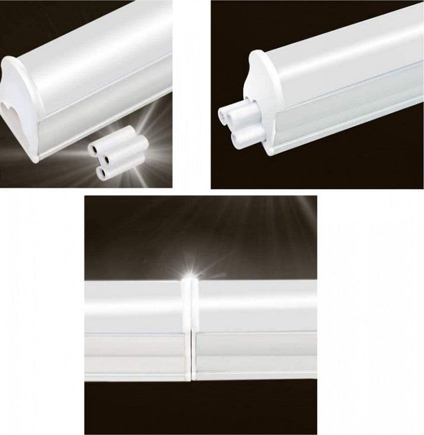 PLAFONIERA LED NEON SOTTOPENSILE OPACO VARI TONI LUCE 24 WATT 120 CM - 5
