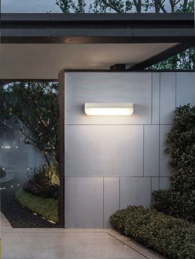 APPLIQUE BIANCO DA ESTERNO 12W LUCE FREDDA 6500K NATURALE 4000K CALDA 3000K ES63 – Bianco Naturale – TrAdE Shop Traesio –