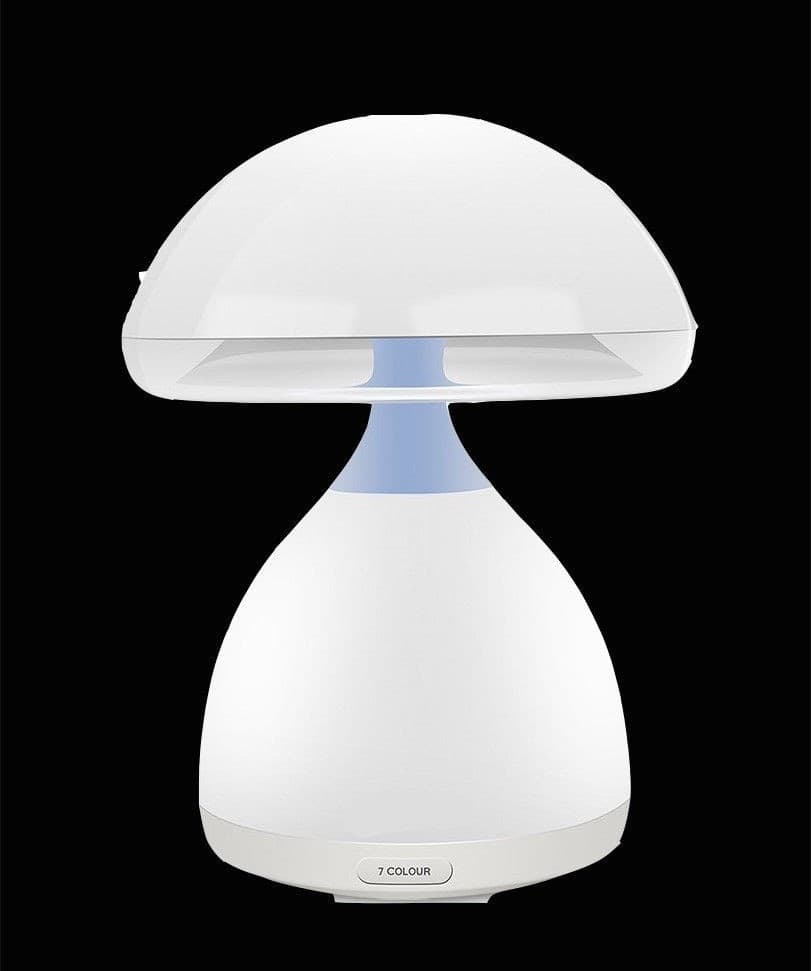 LAMPADA LED RGB A FUNGO COLORI CROMOTERAPIA TAVOLO COMODINO 7 COLORI SENZA FILI - 2