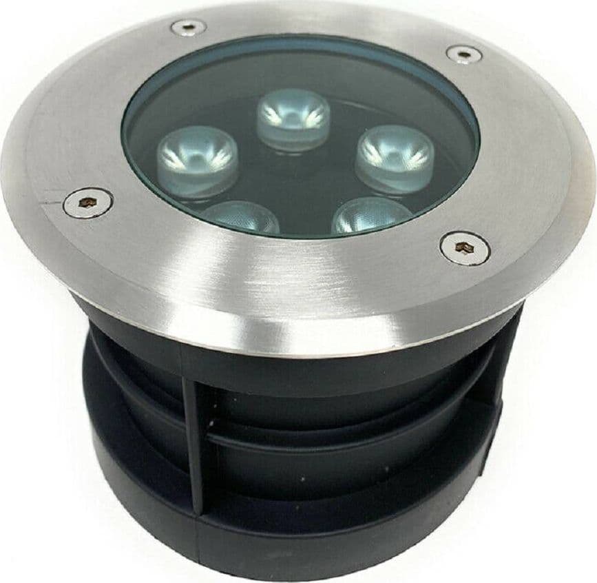 FARETTO INCASSO 5 W CALPESTABILE SEGNAPASSO ESTERNO LUCE 6500K 3000K 4000K ES08-5 - 2
