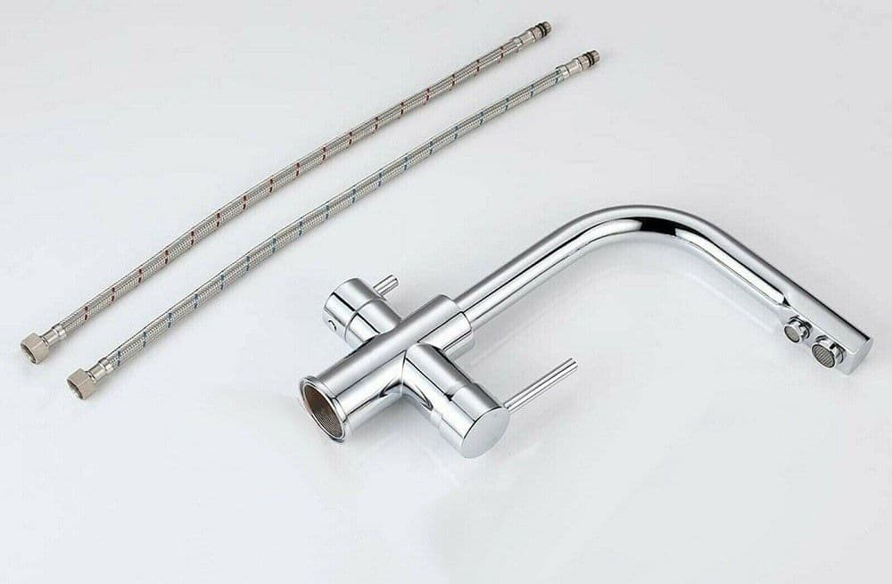 RUBINETTO MISCELATORE 3 VIE PER DEPURATORE ACQUA PURIFICATORE OSMOSI INVERSA - 6