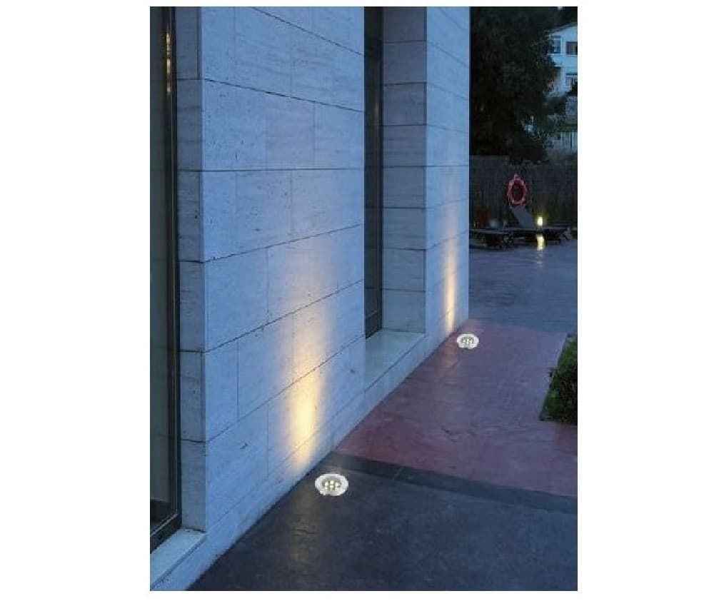 FARETTO INCASSO 7 W CALPESTABILE SEGNAPASSO IP67 LUCE 6500K 3000K 4000K ES08-7 - 3
