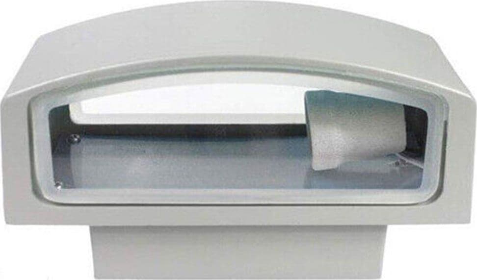 APPLIQUE A PARETE PER ESTERNO IP44 ATTACCO E27 LUCE LAMPADA DA MURO GRIGIO ES29 - 7