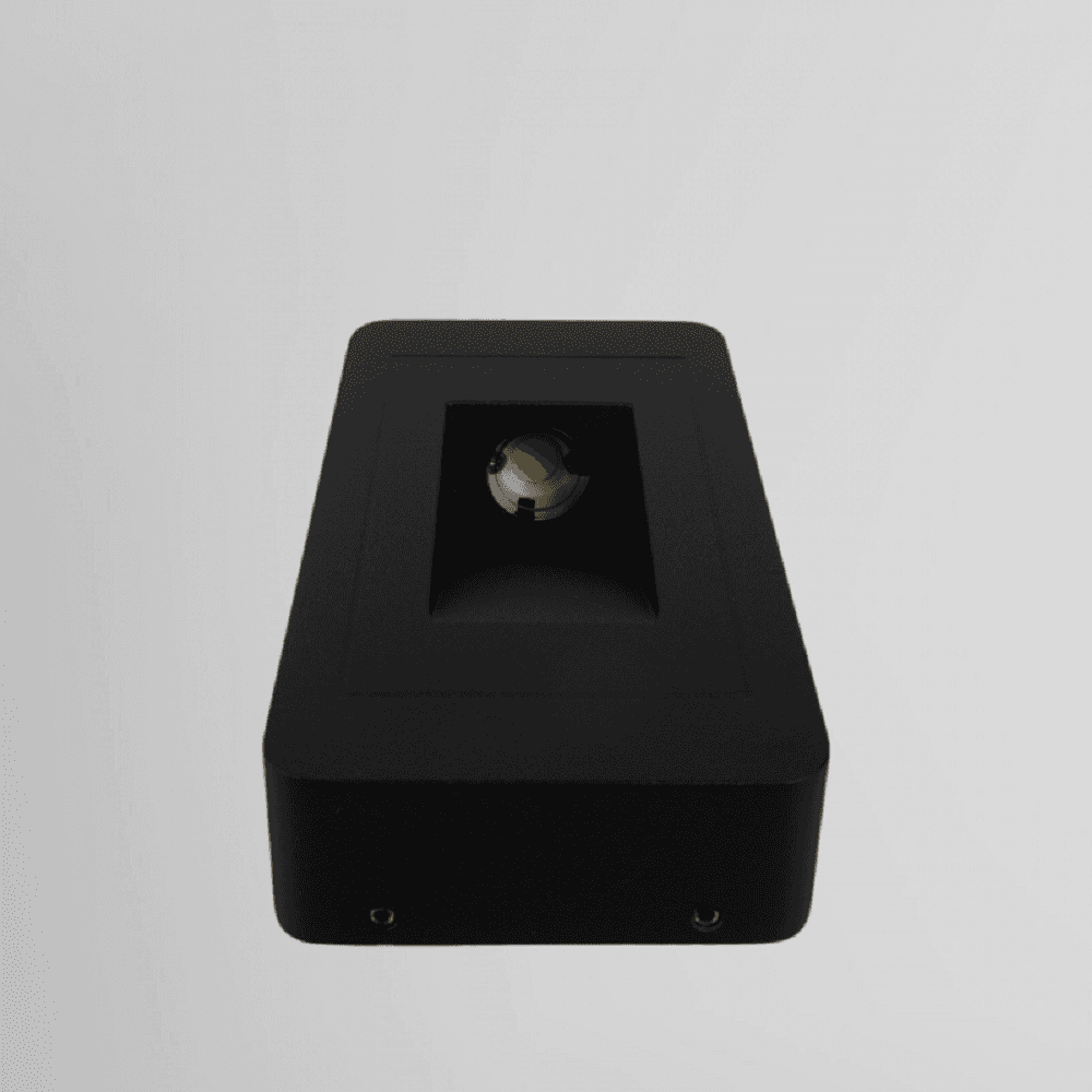 SEGNAPASSO DA ESTERNO FARETTO 12 WATT IP65 NERO LUCE CALDA FREDDA NATURALE ES62 - 2