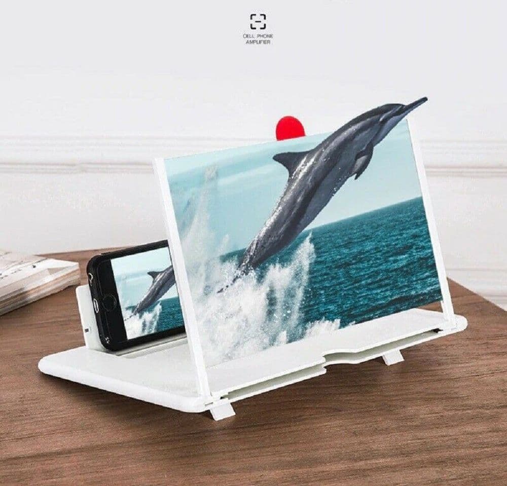SCHERMO PROIETTORE DI INGRANDIMENTO PER CELLULARE FOTO VIDEO DISPLAY - 3