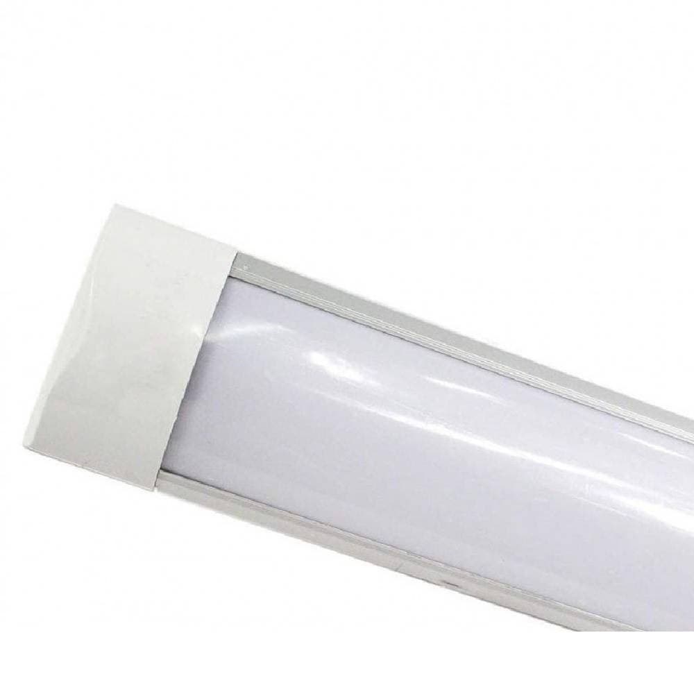 PLAFONIERA LED SLIM 90 CM SOTTOPENSILE SOFFITTO LUCE CALDA FREDDA NATURALE - 2