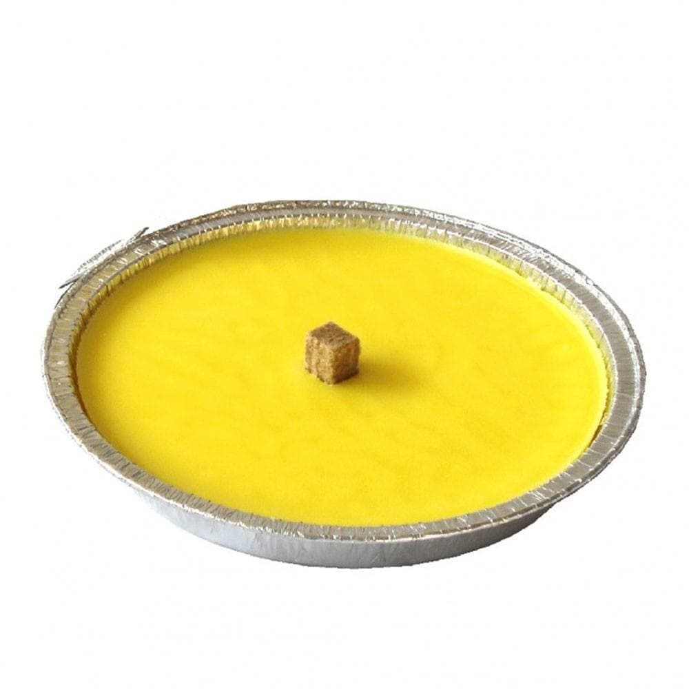 SET 10 CANDELE ALLA CITRONELLA ANTIZANZARE IN VASO ALLUMINIO FIACCOLA 11CM - 3