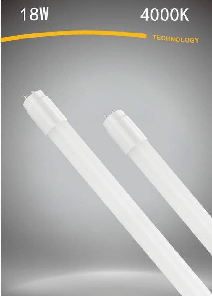 NEON LED OPACO T8 G13 18 W LUCE BIANCA NATURALE FREDDA CALDA TUBO 120CM - 4