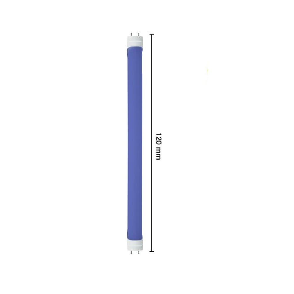 NEON LED OPACO T8 G13 18W LUCE BLU TUBO 120CM ILLUMINAZIONE CASA INTERNI T8-120B - 2
