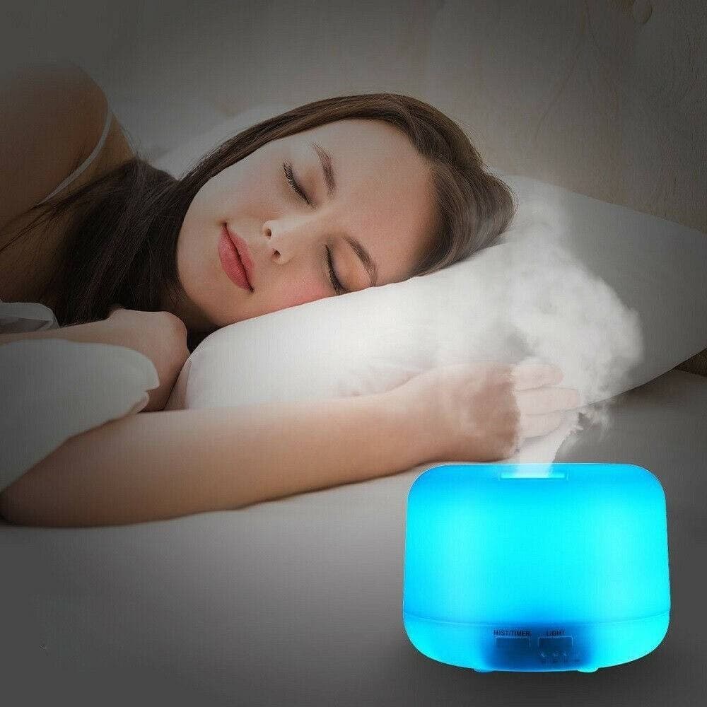 AROMATERAPIA OLI ESSENZIALI UMIDIFICATORE AD ULTRASUONI DEPURATORE + TELECOMANDO - 3
