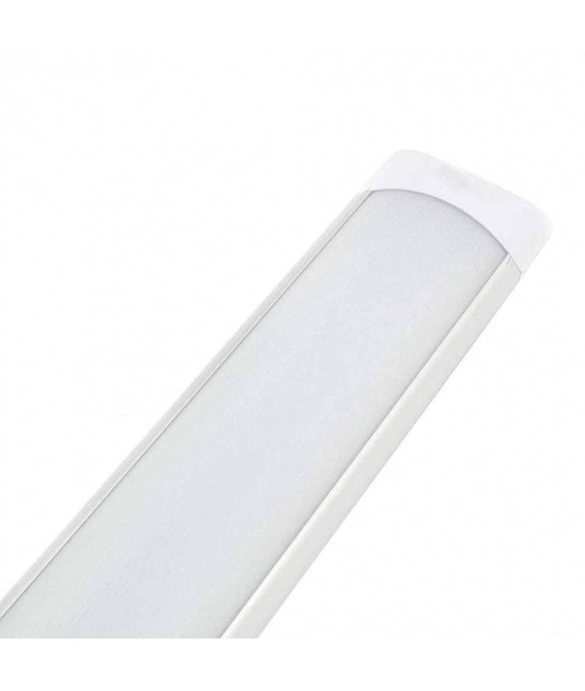 PLAFONIERA LED SLIM 60 CM SOTTOPENSILE O SOFFITTO LUCE CALDA FREDDA NATURALE - 5