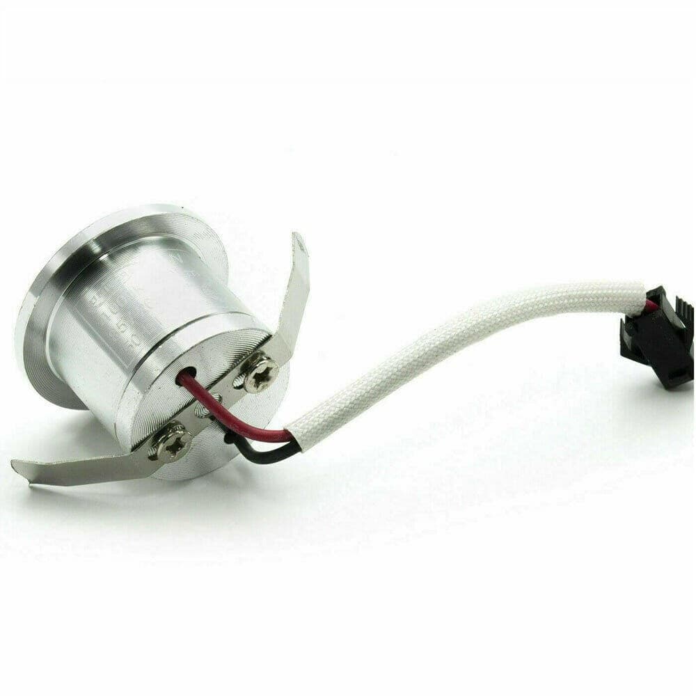 FARETTO INCASSO LED 1 WATT MINI SPOT LUCE FREDDA CALDA NATURALE BLU VERDE ROSSA - 2