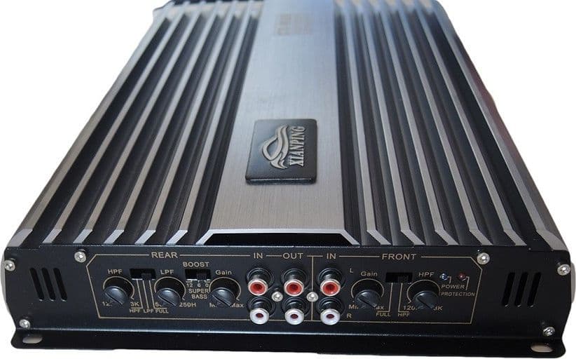 AMPLIFICATORE AUTO STEREO HIFI AUDIO 4 CANALI 4CH POTENZA 3200W WATT 12V CTC-M668 - 2