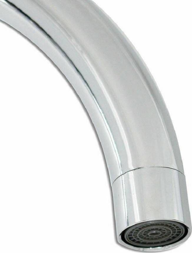 CANNA DI RICAMBIO MISCELATORE RUBINETTO CUCINA LAVELLO CANNA ALTA CROMATO 30CM - 2