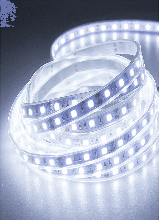 STRISCE LED GOMMATE 2835 144D 10MM 100MT 220V VARI TONI DI COLORI LUCE 2835SMD - 6