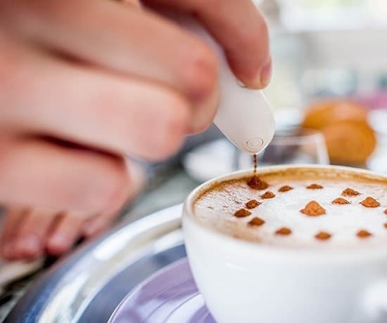 PENNA DECORATIVA CAFFE ELETTRICA SPICE PEN TORTA DECORAZIONI CAPPUCCINO CACAO - 4