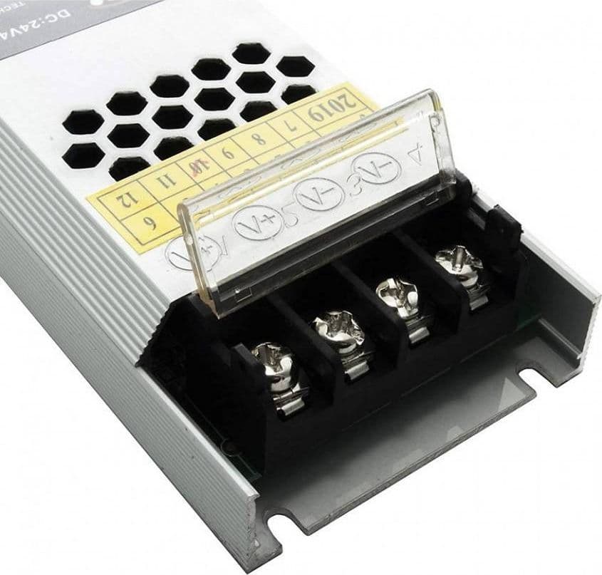 ALIMENTATORE STABILIZZATO 2 USCITE 100 W SLIM TRASFORMATORE 24 V 4.2A S24V-100W - 2