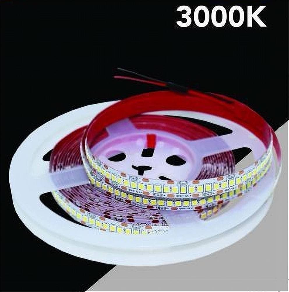 STRISCIA LED SMD 2835 STRIP 5 MT BOBINA LUCE NATURALE CALDA FREDDA 2835 12V - 7