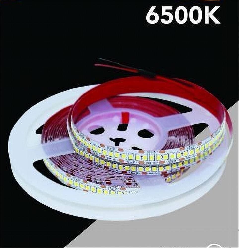 STRISCIA LED SMD 2835 STRIP 5 MT BOBINA LUCE NATURALE CALDA FREDDA 2835 12V - 9