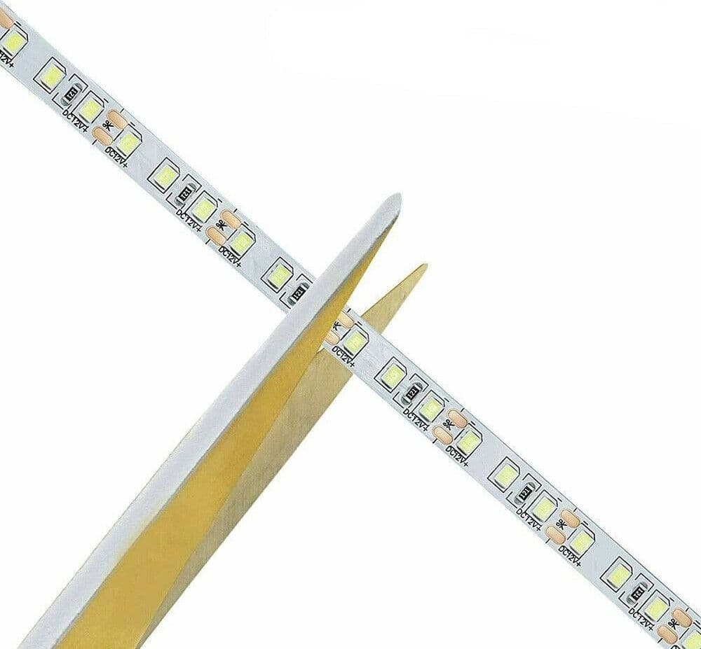 STRISCIA LED 2835 STRIP 5MT BOBINA LUCE 3000K 4000K 6500K BLU IP22 2835-12V - 4