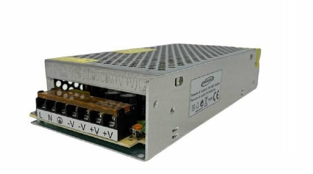 ALIMENTATORE STABILIZZATO 24V 5 AMPERE TRASFORMATORE SWITCH 120 WATT S-5AA-24V - 4