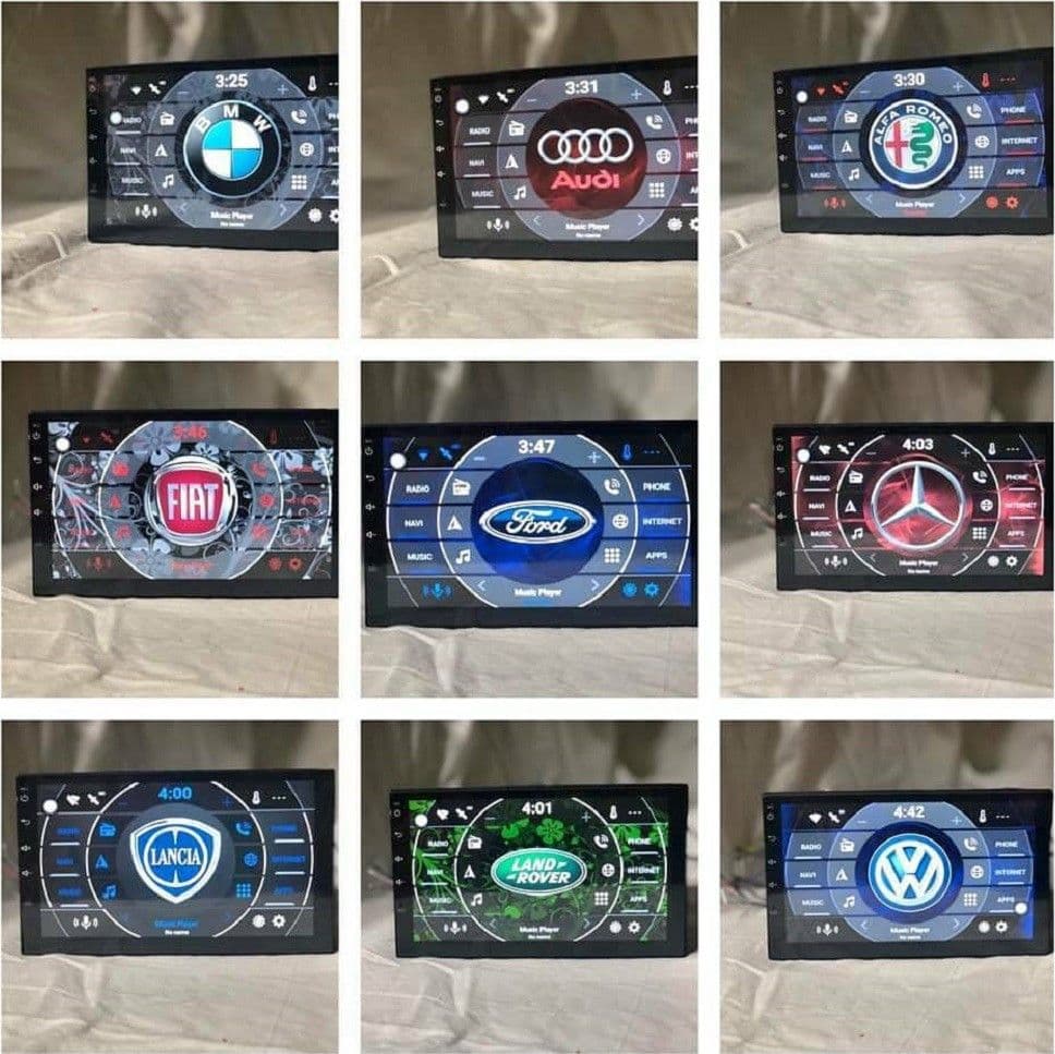 AUTORADIO DOPPIO DIN ANDROID 8.1 NAVIGATORE GPS MIRROR LINK BLUETOOTH STEREO - 3
