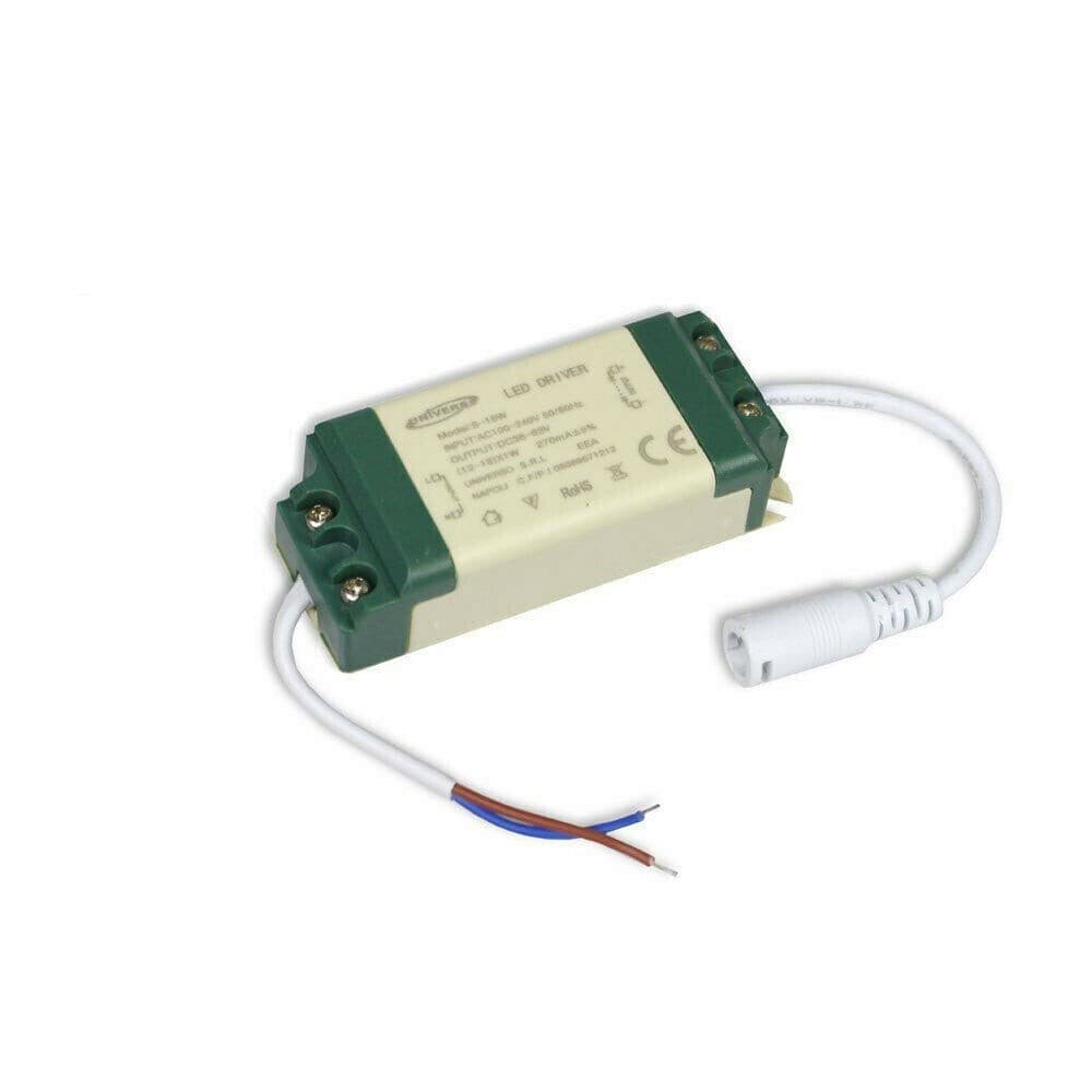 DRIVER ALIMENTATORE LED TRASFORMATORE 3 7 12 18 24 W STABILIZZATO CORRENTE FARO - 10