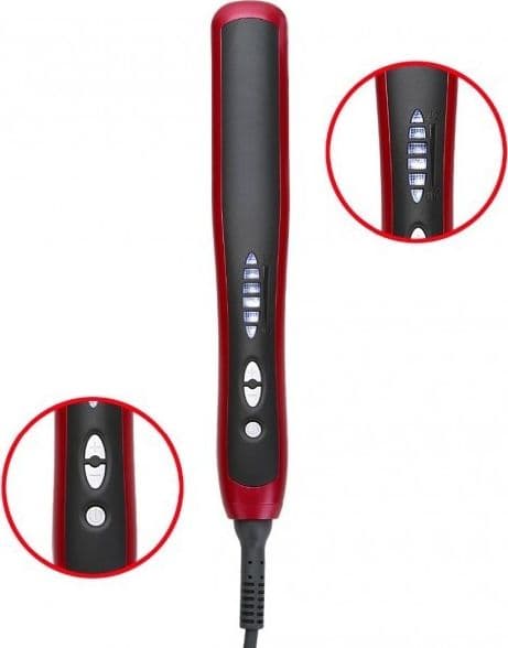 SPAZZOLA LISCIANTE PL388 IONIZZANTE TECNOLOGIA PTC HAIR COMB FINO A 210° - 4