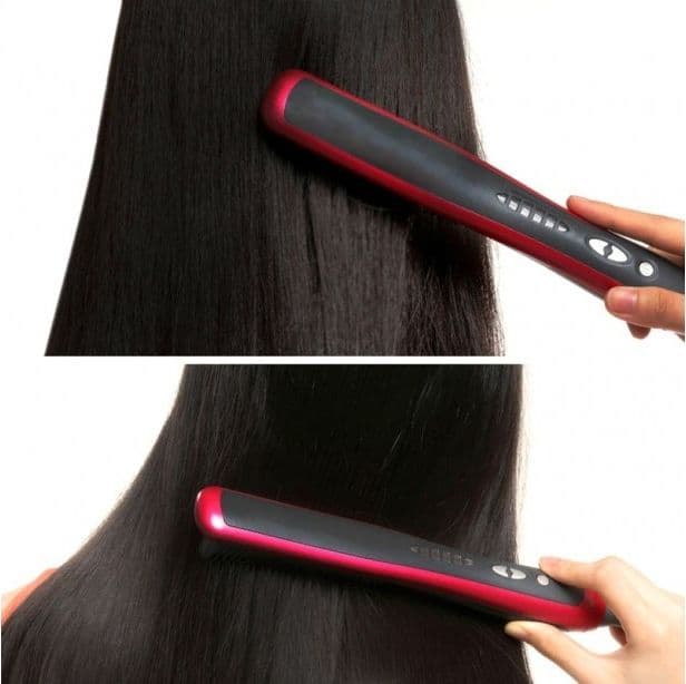 SPAZZOLA LISCIANTE PL388 IONIZZANTE TECNOLOGIA PTC HAIR COMB FINO A 210° - 5