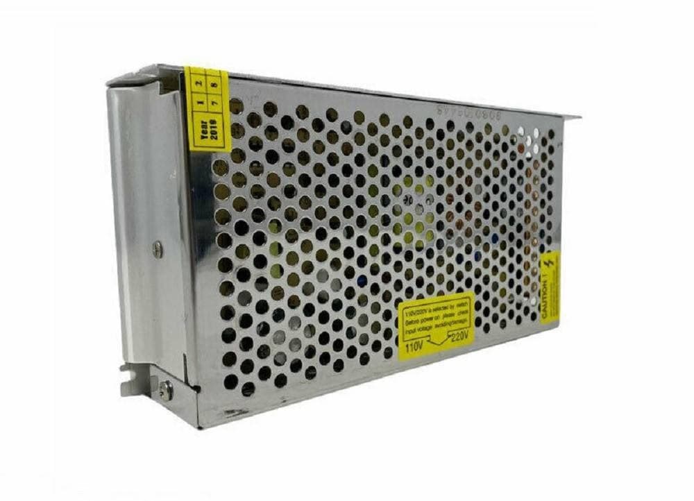ALIMENTATORE TRASFORMATORE STABILIZZATO 20A SWITCH 12V 110-230V 240W IP20 S-20AA - 3