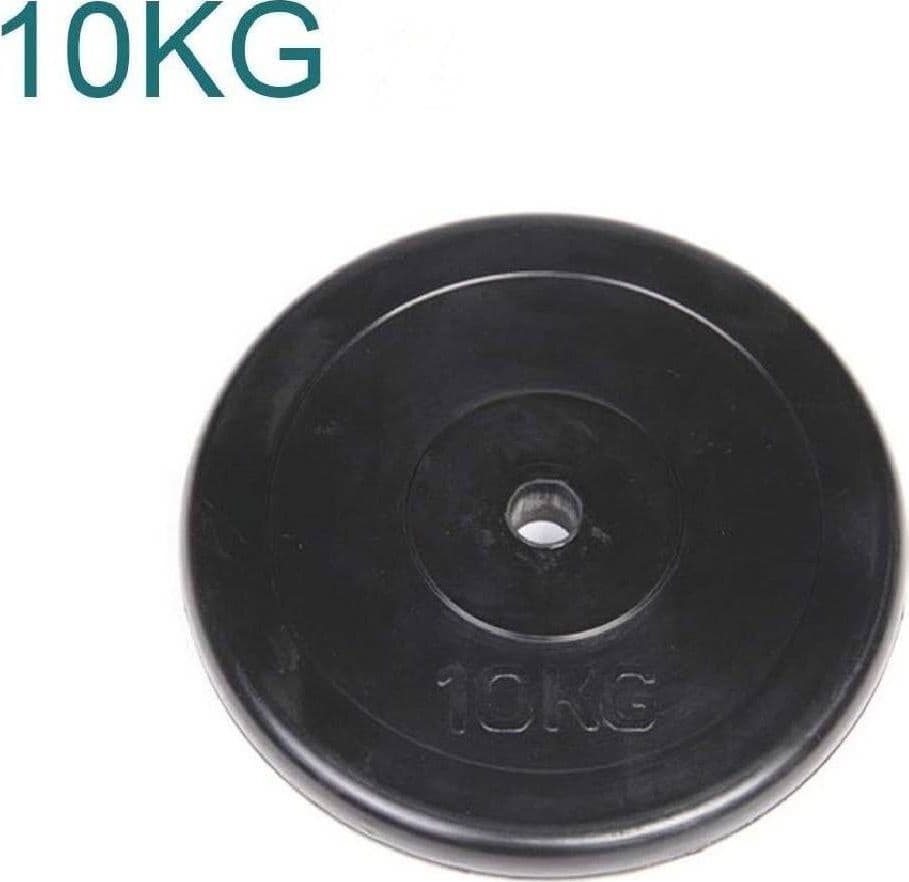 DISCO IN GHISA PER BILANCIERE MANUBRI PESO DA 10KG FORO 25 MM GDC ALLENAMENTO - 2