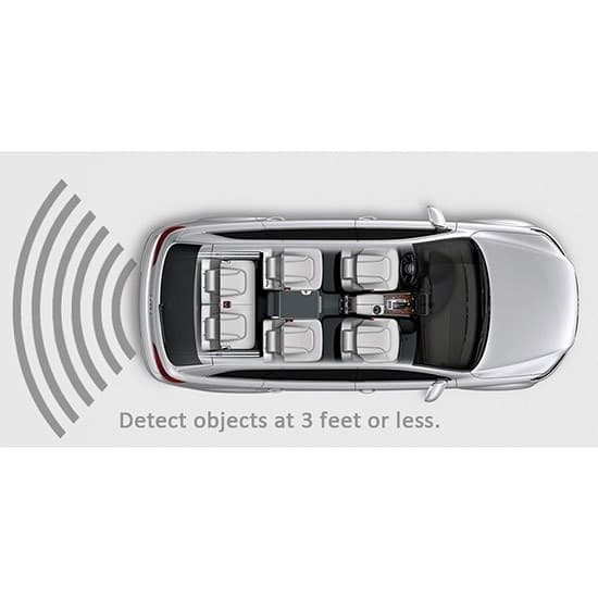 SENSORE DI PARCHEGGIO INVISIBILE ELETTROMAGNETICO NO FORI - PARKING SENSOR U-301 - 3