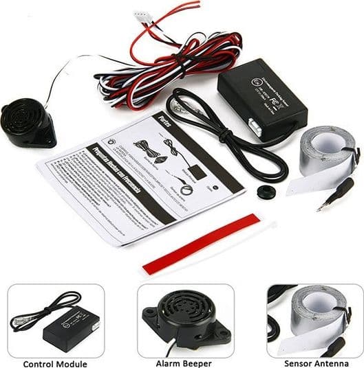 SENSORE DI PARCHEGGIO INVISIBILE ELETTROMAGNETICO NO FORI - PARKING SENSOR U-301 - 6